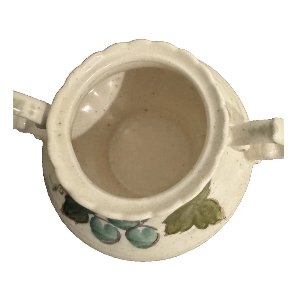 Vintage Vernon Poppytrail Ware by Metlox Vineyard Lot Creamer &‎ Sugar Bowl